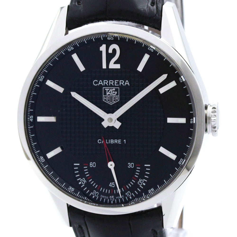 TAG HEUER Carrera Vintage Calibre 01 Steel Mens Watch WV3010 Polished